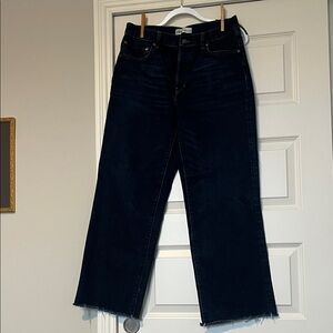Zara Dark Blue Flare Jeans